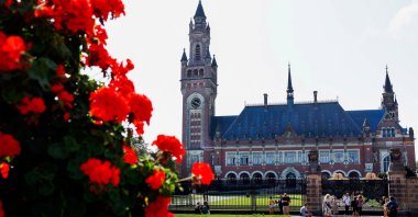 A general view of the International Court of Justice (ICJ) in The Hague, Netherlands, Aug. 22, 2023. (Reuters File Photo)