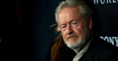 Director Ridley Scott poses at the premiere for &quot;All the Money in the World&quot; in Beverly Hills, California, U.S., Dec. 18, 2017. (Reuters Photo)