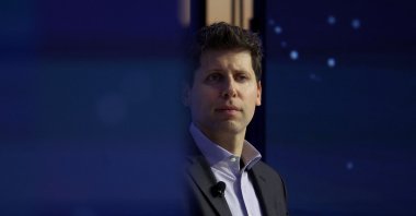 OpenAI CEO Sam Altman looks on during the APEC CEO summit at Moscone West in San Francisco, California, U.S., Nov. 16, 2023. (AFP Photo)