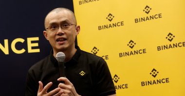 Zhao Changpeng, founder and chief executive officer of Binance attends the Viva Technology conference dedicated to innovation and startups at the Porte de Versailles exhibition center Paris, France, June 16, 2022. (Reuters Photo)