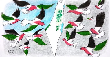 Humanity needs to define “Israel” once again. (Illustration by Erhan Yalvaç)