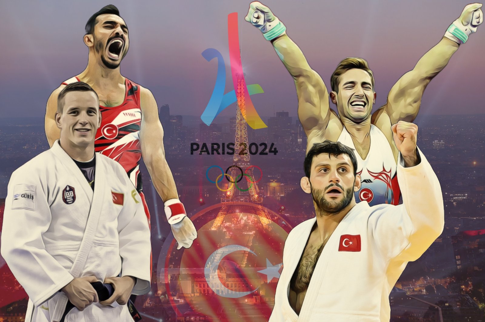 Türk sporcular 2024 Paris Olimpiyatları’nda çifte üstünlük elde etmek için güçlerini artırıyor