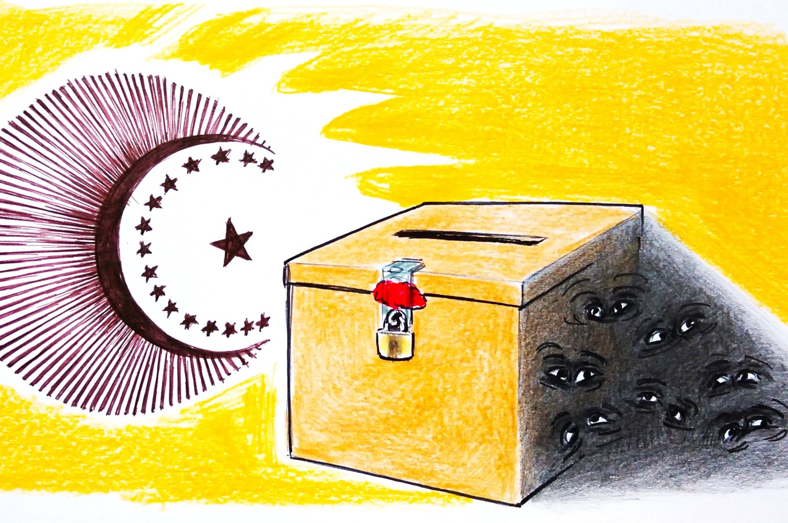 &quot;It will be important for the People’s Alliance to select the right candidates and strike a balance between local and national campaigns in Istanbul and Ankara.&quot; (Illustration by Erhan Yalvaç)