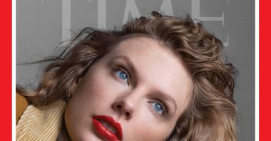 Singer-songwriter Taylor Swift appears on the cover of Time Magazine's 2023 "Person of the Year" edition, in an image released in New York City, U.S., Dec. 6, 2023. (Reuters Photo)