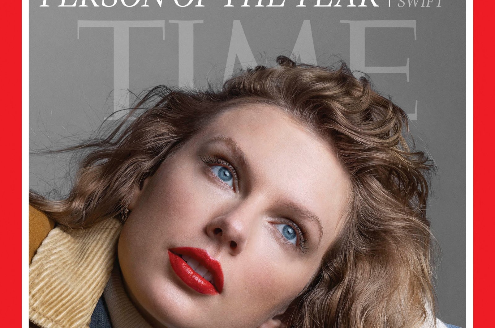 Singer-songwriter Taylor Swift appears on the cover of Time Magazine&#039;s 2023 &quot;Person of the Year&quot; edition, in an image released in New York City, U.S., Dec. 6, 2023. (Reuters Photo)