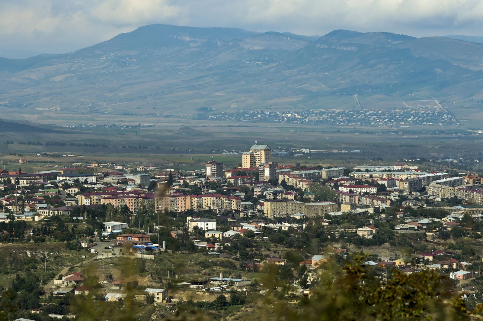 A view shows Khankendi, the main city of Karabakh, Azerbaijan, Oct. 2, 2023.