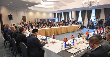 A view of the European Summit for Palestine event, Istanbul, Türkiye, Dec. 7, 2023. (AA Photo)