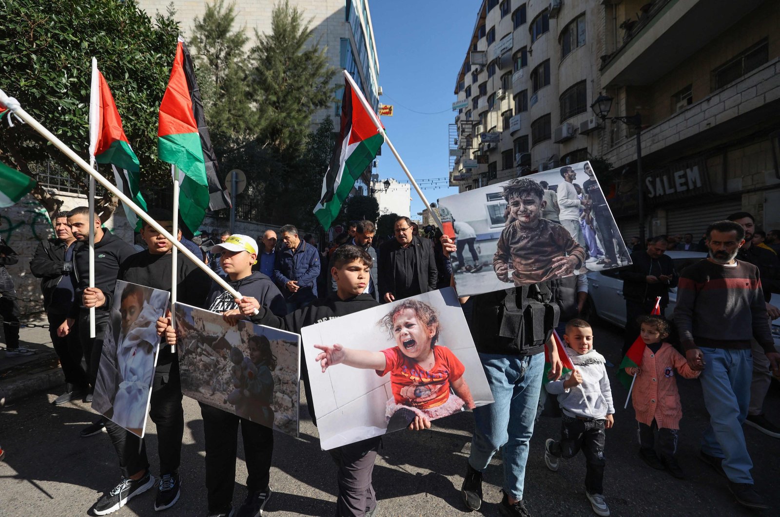 West Bank, several Arab countries go on strike over Gaza crises