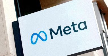 The logo of Meta Platforms' business group is seen in Brussels, Belgium, Dec. 6, 2022. (Reuters Photo)