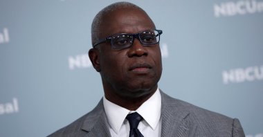 Actor Andre Braugher from the NBC series &quot;Brooklyn Nine-Nine&quot; poses at the NBC Universal UpFront presentation in New York City, New York, U.S., May 14, 2018. (Reuters Photo)