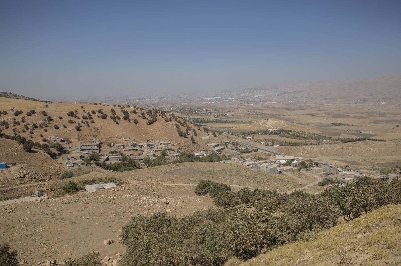 A view of Zrgwez village in Sulaymaniyah district, northern Iraq, Sept. 28, 2022. (Getty Images Photo)