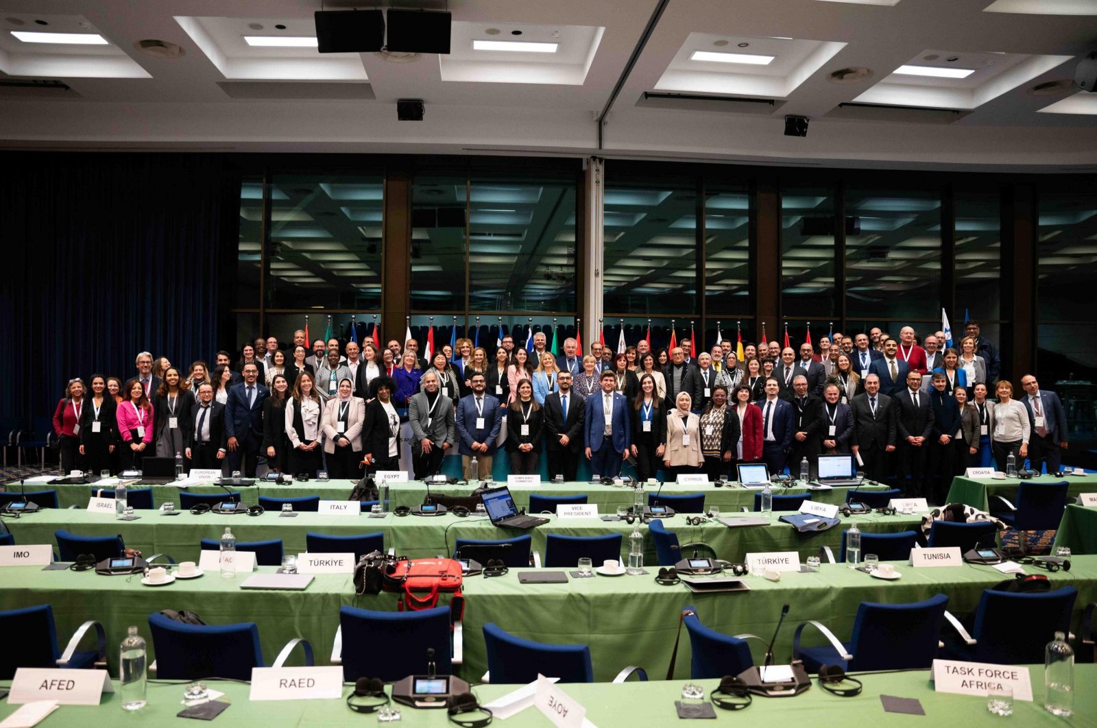 Environment, Urbanization, and Climate Change Ministry attends “Barcelona Convention,” Slovenia, Dec. 08, 2023. (AA Photo) 