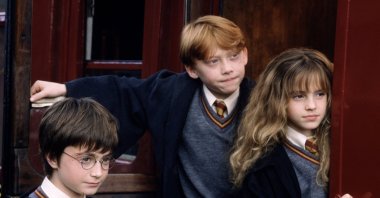 A still shot taken from &quot;Harry Potter and the Philosopher&#039;s Stone.&quot;