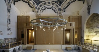 The interior of Zeyrek Çinili Hammam was taken by photographer Murat Germen. (Photo courtesy of Zeyrek Çinili Hammam)