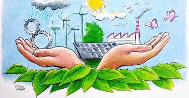 Starting in 2025, all leading economies worldwide will be required to submit ESG reports. (Illustration by Erhan Yalvaç)