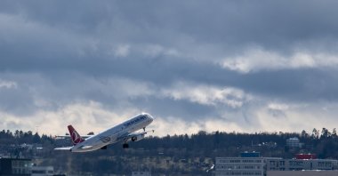 An Airbus A321-200 of Turkish Airlines takes off from Stuttgart Airport, Germany, March 7, 2019. (Reuters Photo)