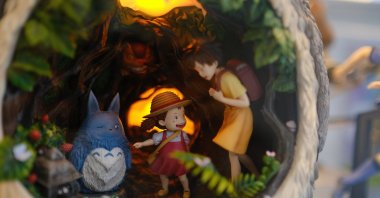 Türkiye&#039;s first anime museum, housing figures valued at a total of TL 6 million, was inaugurated, Istanbul, Türkiye, Dec. 20, 2023. (IHA Photo)