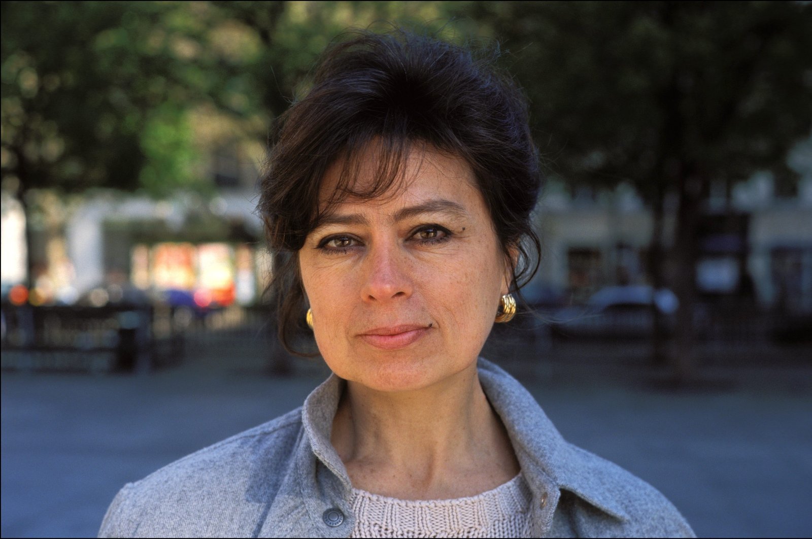 Renowned Colombian author and journalist Laura Restrepo, France, March 1, 2000.  (Getty Images Photo)