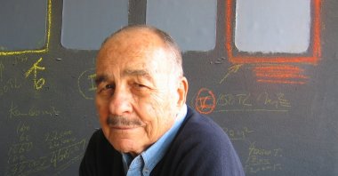 Burhan Dogançay at the Dogançay Museum. (Wikipedia Photo)