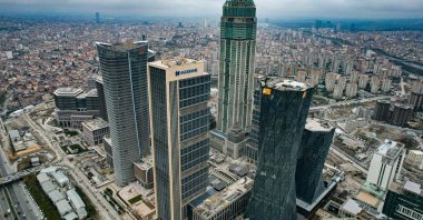 A view of the Istanbul Finance Center, in Istanbul, Türkiye, Jan. 13, 2023. (Photo by Saffet Azak)
