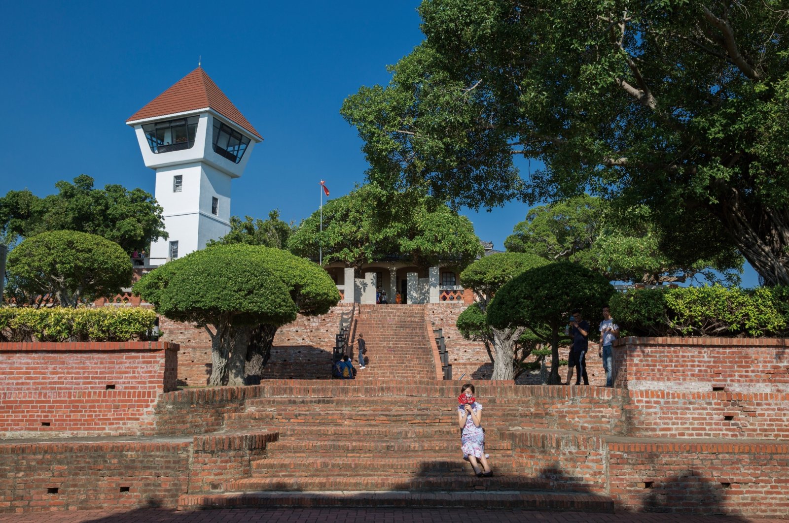 Tainan&#039;s Anping Fort is a remnant of Dutch colonial rule. (dpa Photo)
