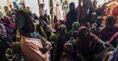 Civilians fleeing conflict in Sudan wait for asylum registration procedures at the U.N. High Commissioner, in Renk, South Sudan, Dec. 18, 2023. (AFP Photo)