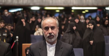 Iran's Foreign Ministry spokesman Nasser Kanaani, attends a ceremony commemorating the death anniversary of al Quds force commander in Tehran, Dec. 20, 2022. (Reuters File Photo)