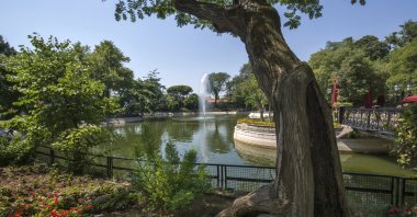 Yıldız Park is one of the largest public parks in Istanbul and was once part of the imperial garden of Yildiz Palace, Istanbul, Türkiye. (Getty Images Photo)