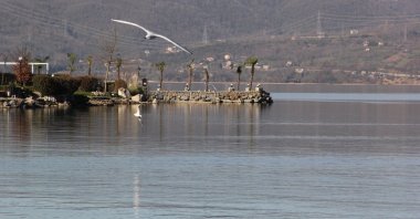 Lake Sapanca is one of the country's natural tourist destinations, Sakarya, Türkiye, Dec. 28, 2023. (AA Photo)