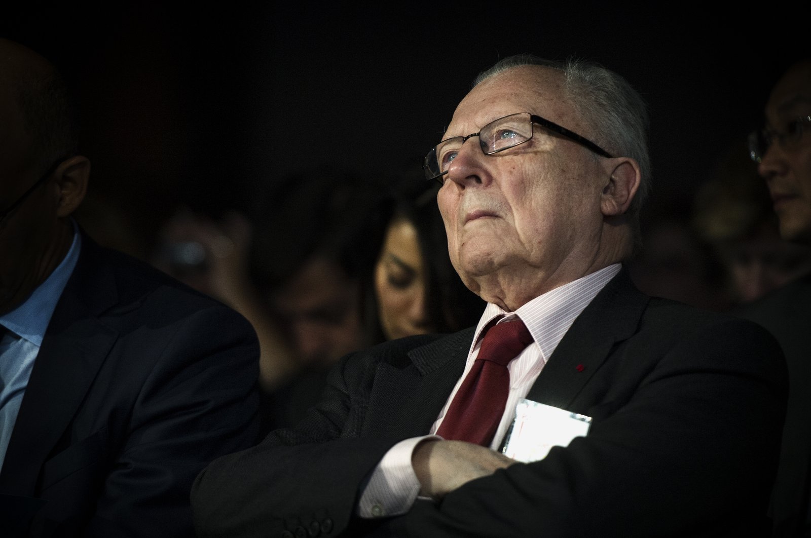 Jacques Delors attends a program in Paris, France, June, 15, 2013. (EPA Photo)