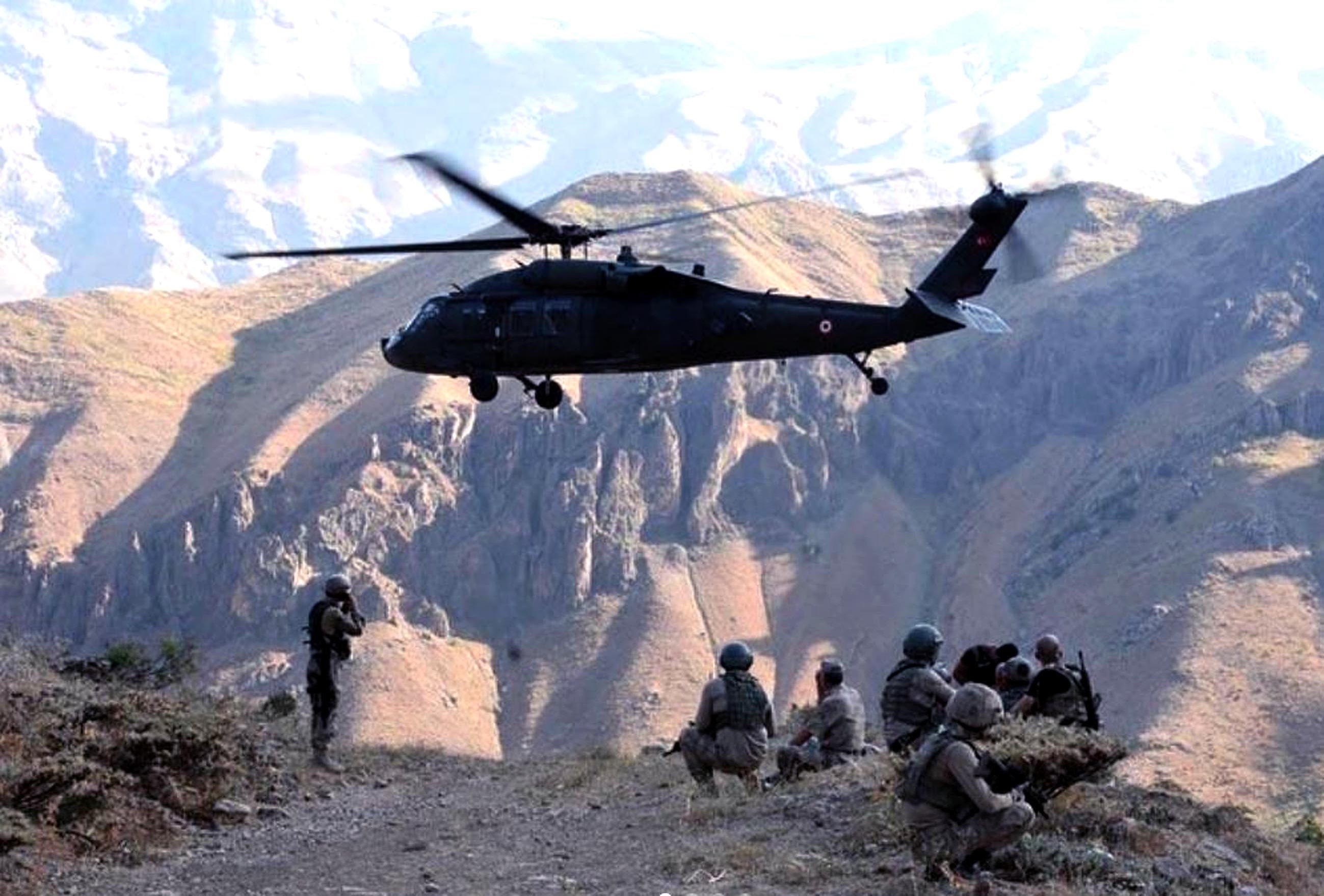 Turkish jets destroy 16 terrorist PKK targets in northern Iraq