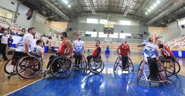 Pamukkale Belediyespor Club, which won a total of 188 medals in 14 sports disciplines in 2023, is experiencing a golden age, Pamukkale, Türkiye, Jan. 2, 2024. (IHA Photo)