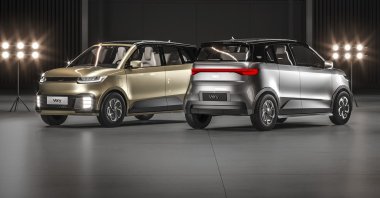 The models of Türkiye's new domestically developed electric vehicle "VERY" are seen in this undated photo. (Courtesy of VERY)