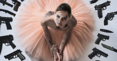 A still shot taken from &quot;Ballerina&quot; shows actress Ana de Armas. 