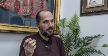 University of Health Sciences Department of Psychology lecturer Ömer Akgül speaks during an interview with Anadolu Agency (AA), Istanbul, Türkiye, Jan. 4, 2024. (AA Photo)