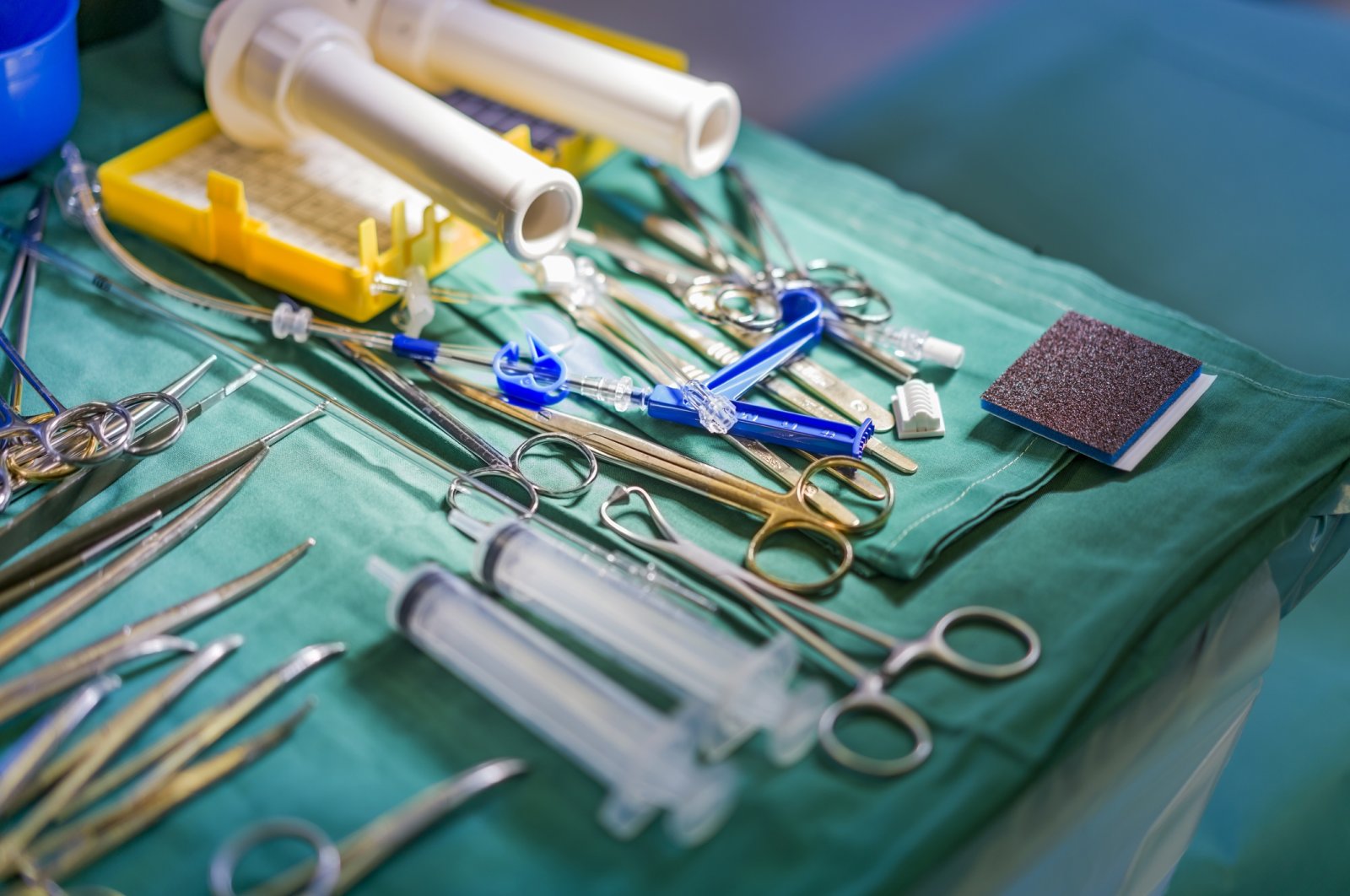 Surgery instruments are seen at a hospital, Jan. 9, 2023. (Getty Images)