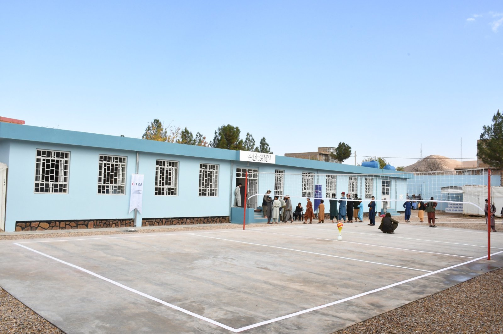 The Bibi Halime Orphanage is seen after its renovation, Badghis, Afghanistan, Jan. 11, 2024. (AA Photo)