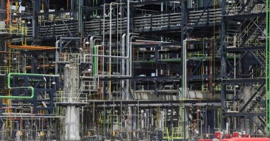A view of the Dangote Petroleum refinery in Ibeju-Lekki, Lagos, Nigeria, May 22, 2023. (Reuters Photo)