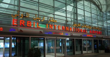 The entrance of Irbil Airport is seen in this file photo taken in Iraq on Sept. 25, 2017. (Reuters File Photo)