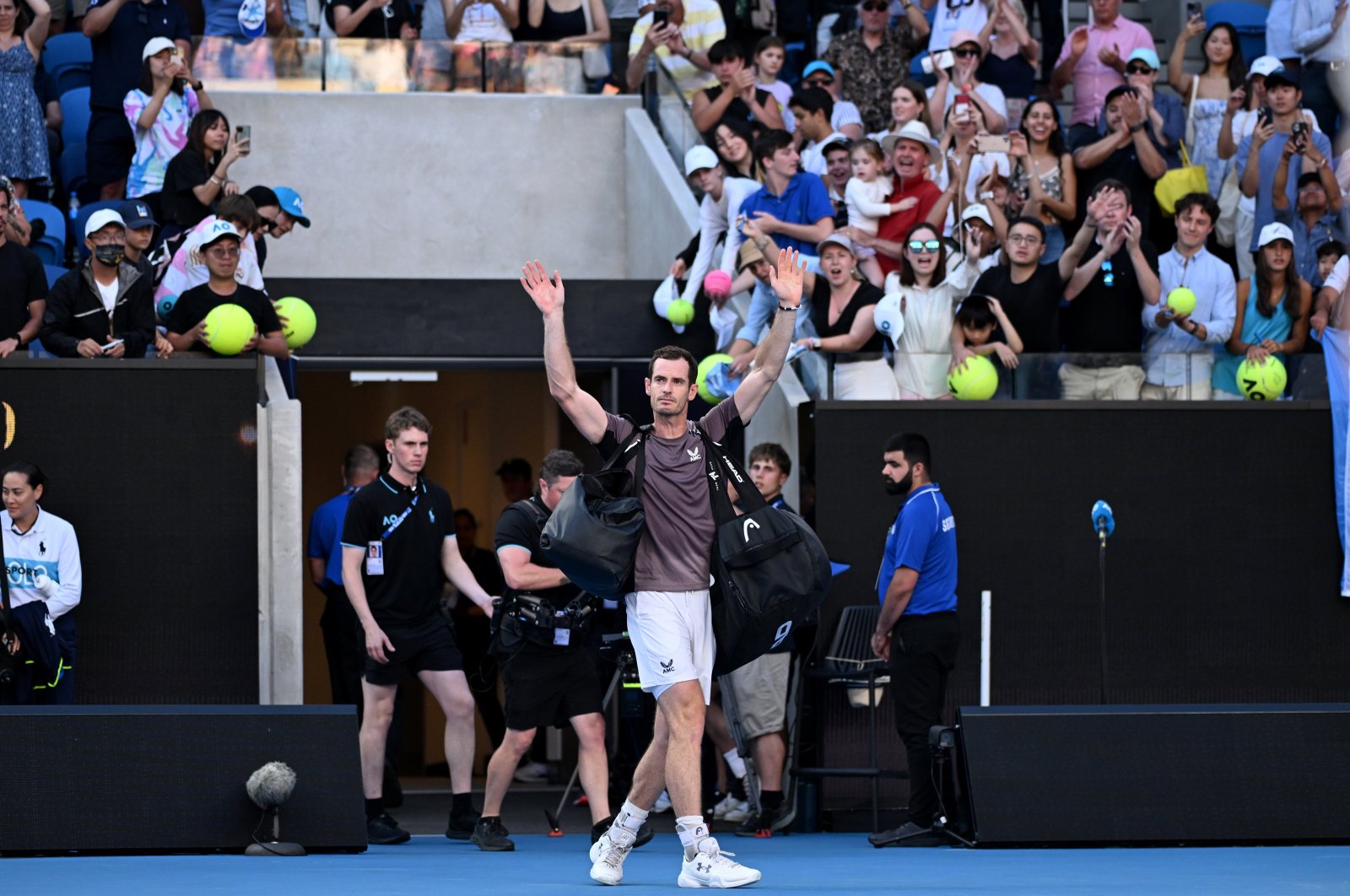 Time to say goodbye: Murray makes rare exit in Australian Open