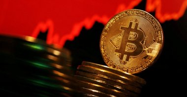 A representation of Bitcoin cryptocurrency is seen in this illustration taken on Jan. 11, 2024. (Reuters Photo)