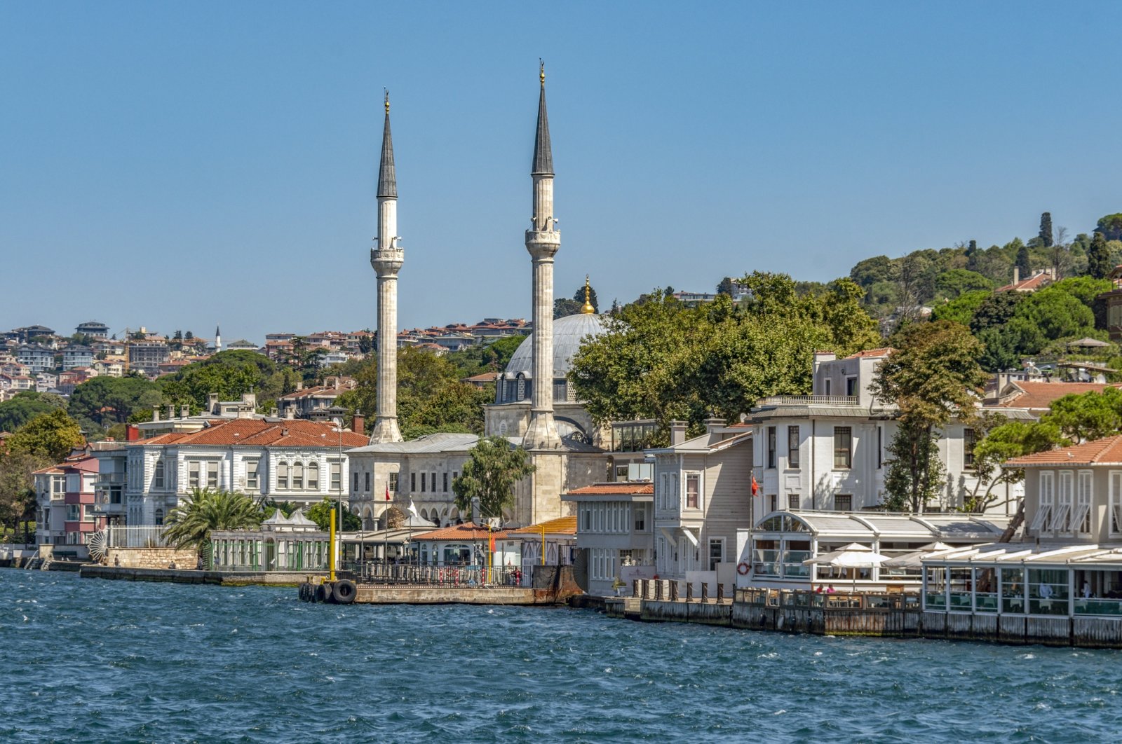 A view of the Beylerbeyi neighborhood in the Uskudar district of Istanbul, Türkiye. (Getty Images Photo)