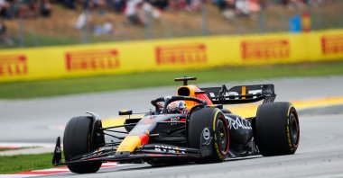 Max Verstappen drives during the F1 Grand Prix of Spain at Circuit de Barcelona-Catalunya, Barcelona, Spain, June 4, 2023. (Getty Images Photo)