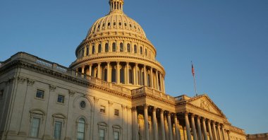 The morning sun hits the dome of the Capitol in Washington, U.S., Oct. 11, 2023. (Reuters File Photo)