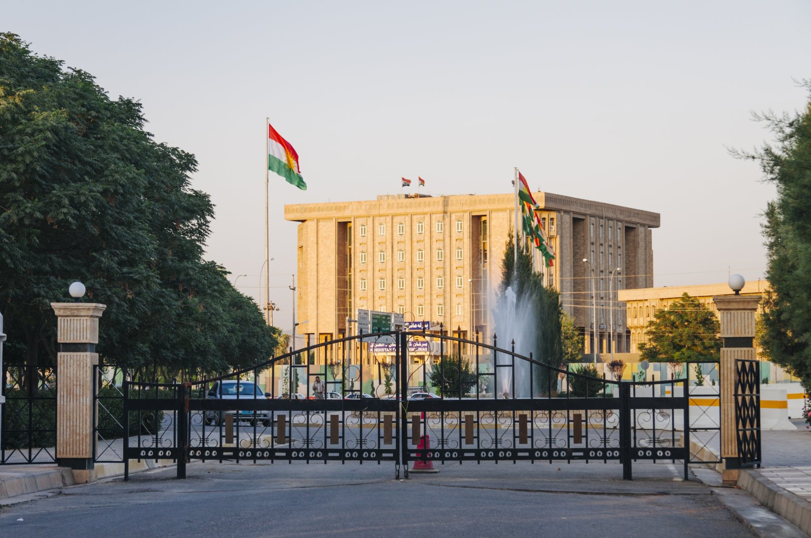 The Irbil governorate building is seen in the Kurdistan Regional Government (KRG) of Iraq. (GettyImages)
