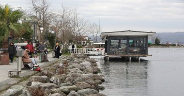 A beautiful view of Sapanca, Sakarya, Türkiye, Jan. 21, 2024. (AA Photo)