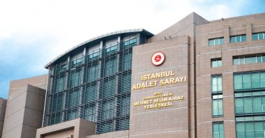 A view of Çağlayan courthouse where the Chief Prosecutor's Office is located, Istanbul, Türkiye, April 7, 2019. (Shutterstock Photo)