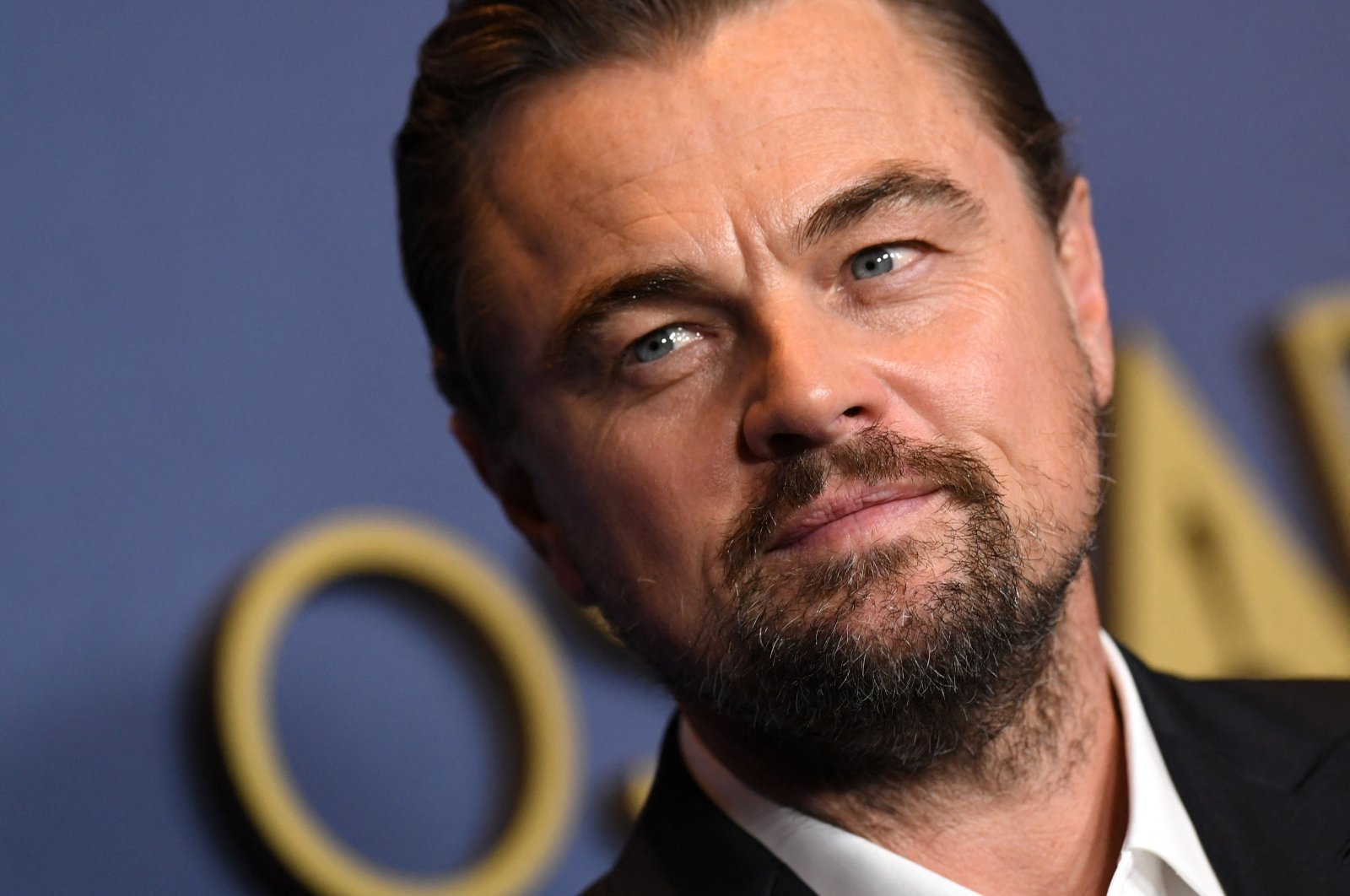 U.S. actor Leonardo DiCaprio arrives for the Academy of Motion Picture Arts and Sciences 14th Annual Governors Awards at the Ray Dolby Ballroom in Los Angeles, U.S., Jan. 9, 2024. (AFP Photo)