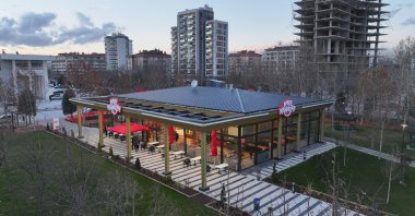 A local food establishment in Konya's central Karatay, Türkiye, Jan. 26, 2024. (IHA Photo)