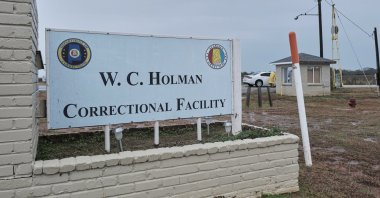 The W.C. Coleman Correction Facility oversaw the execution of convicted killer Kenneth Eugene Smith in Atmore, Alabama, U.S., Jan. 25, 2024. (EPA Photo)